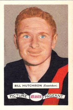 1958 Atlantic Petrol Stations Victorian League Stars #62 Bill Hutchison Front